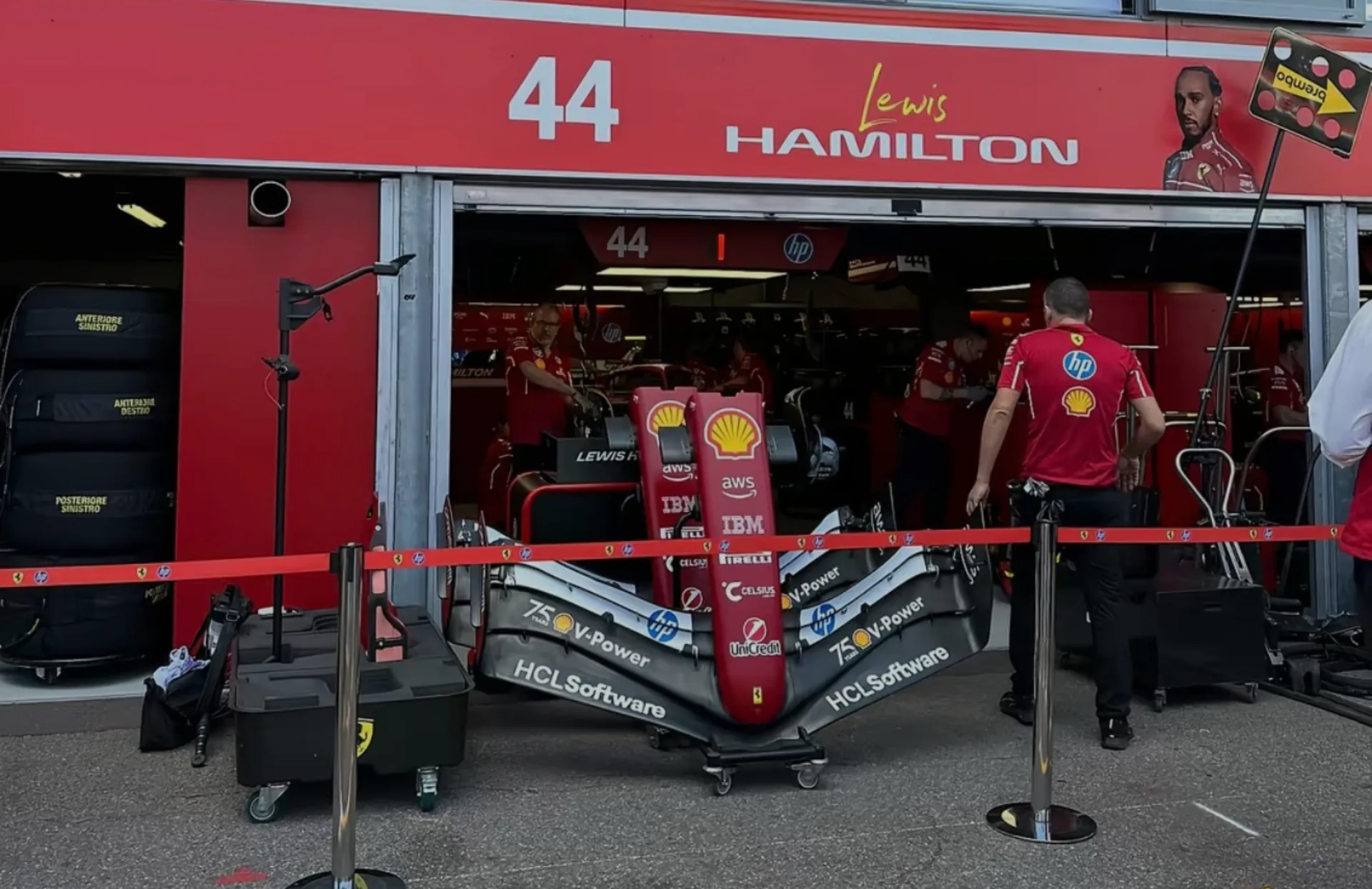 paddock ferrari